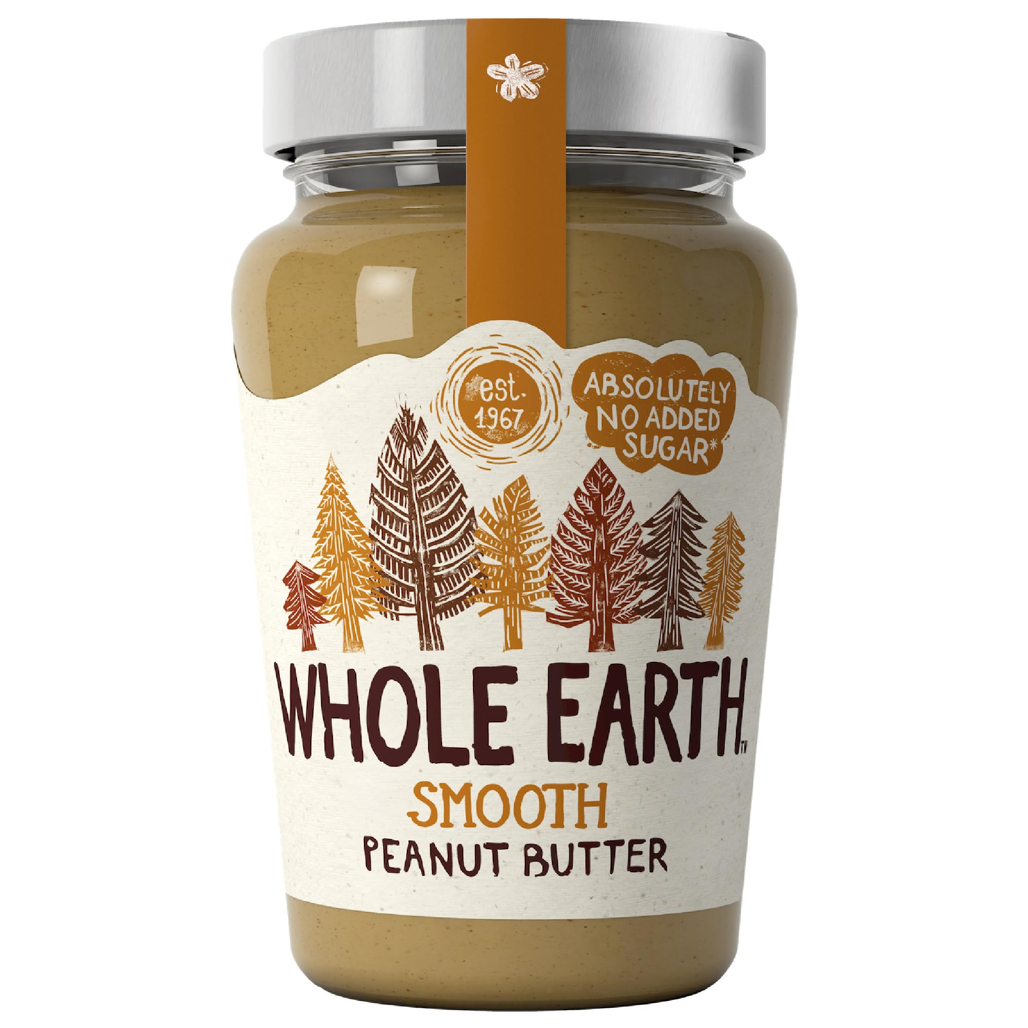 Whole Earth Smooth Original Delicious Peanut Butter 340g