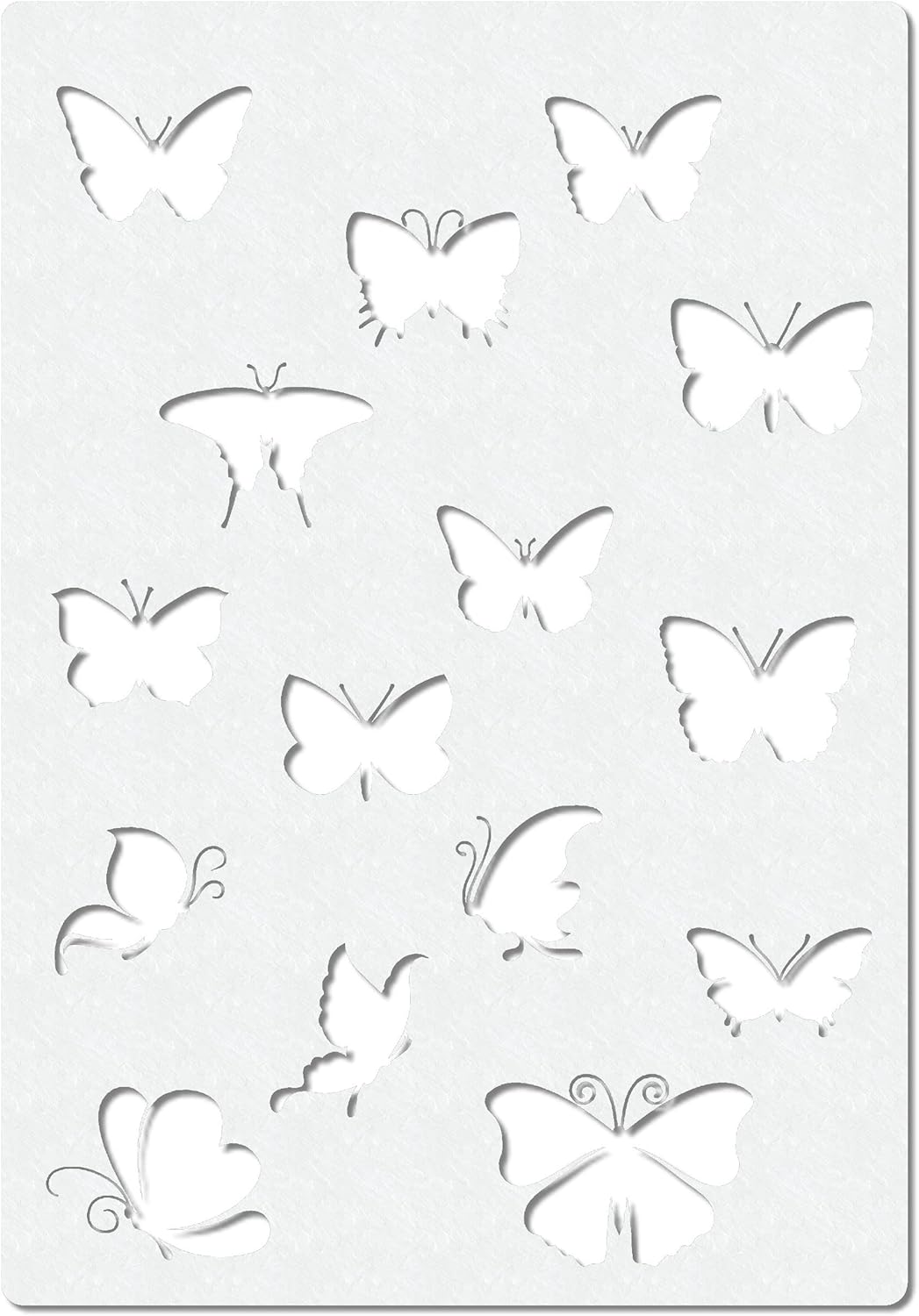 Motif papillon professionnel stencil bodypainting-pochoir tattoo ...