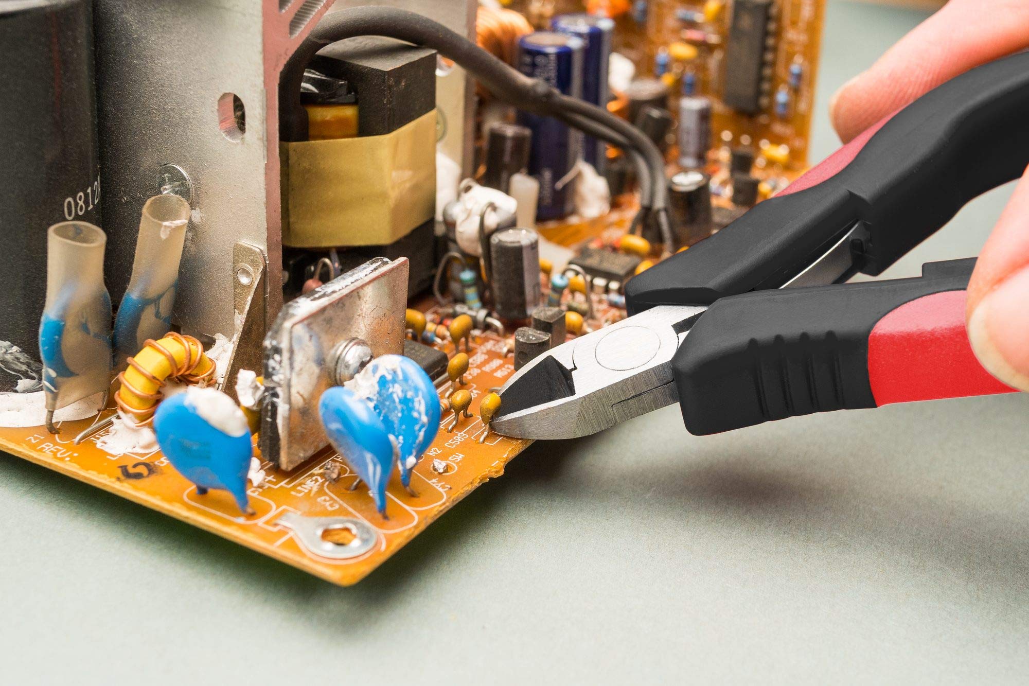 Vigor V5681 Electronic Side Cutters (for Wires from 0.2 mm)