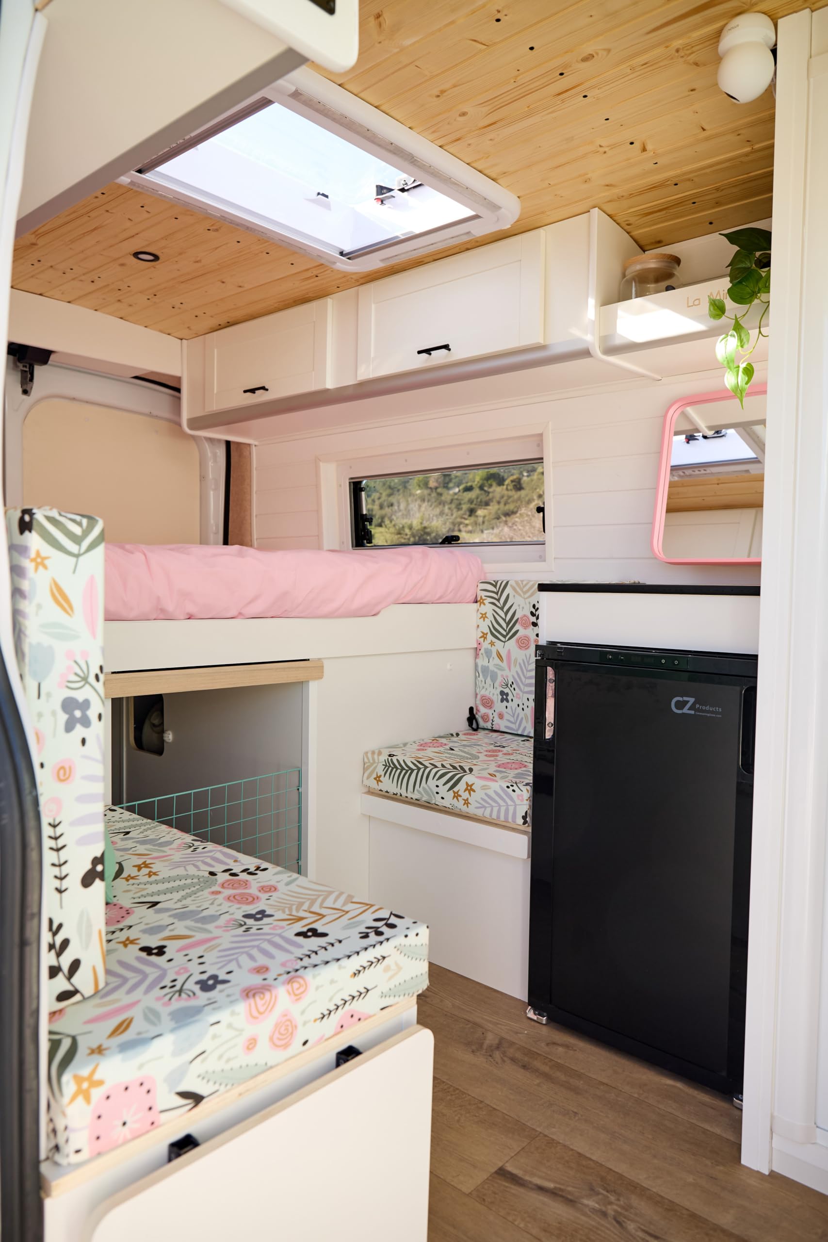 Ventadecolchones - Colchón Plegable con Viscoelástica con Cierre y Asa | 120 x 190 x 10 cm | con Espuma D25 extrafirme en Loneta Premium Gris para Furgoneta, Mini Camper y Camping