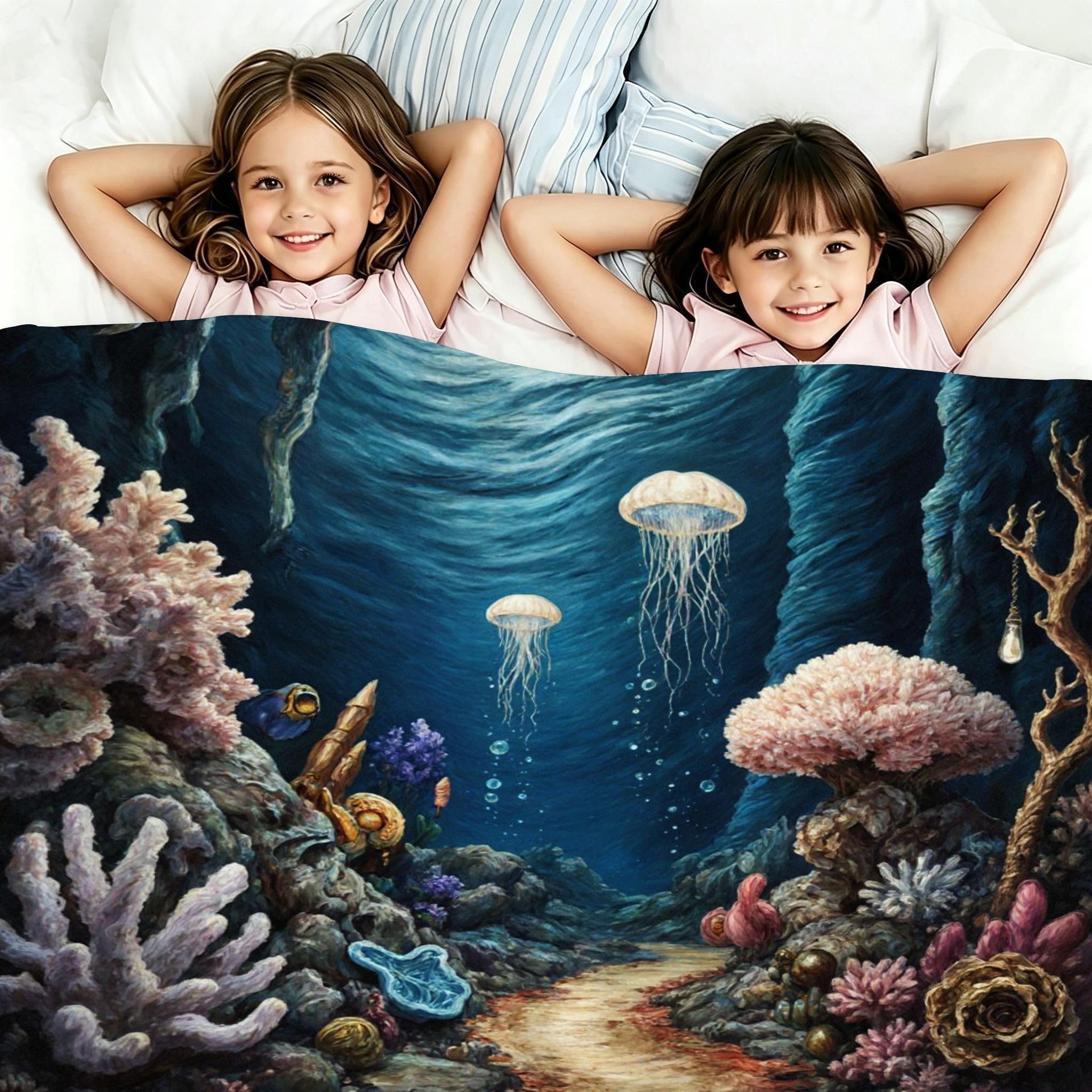 Manta Grande 180x220 cm Gato 3D Polar Franela Térmica-A397