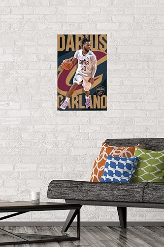 Miniatura 2 de Trends International NBA Cleveland Cavaliers - Póster de pared Darius Garland 23, 14.72 x 22.37 pulgadas, versión premium sin marco