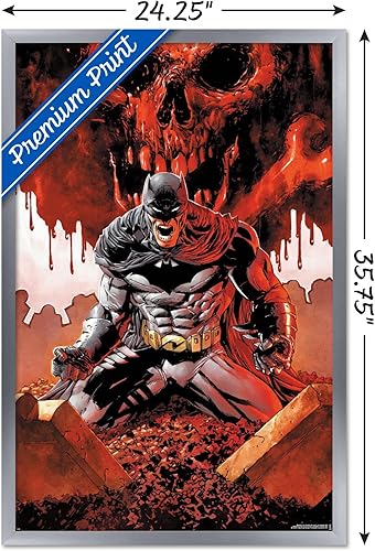 Miniatura 26 de Trends International DC Comics Batman - Póster de pared de Batman con huesos Paquete de póster y clip de alta calidad