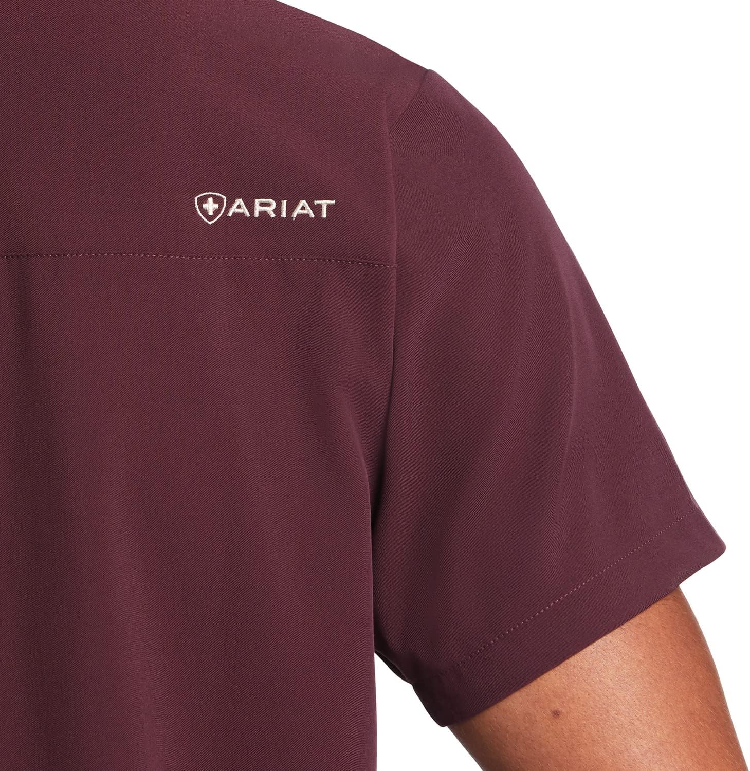 ARIAT mens Whitman Two Pocket Scrub Top