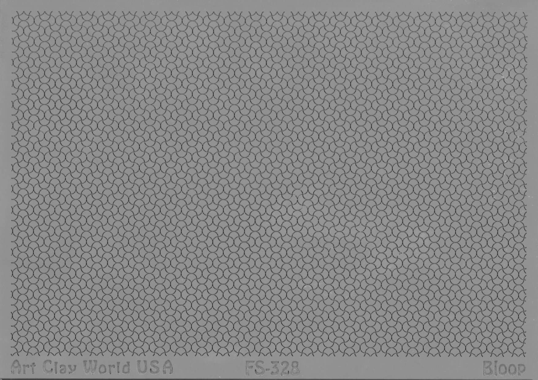 Flexistamps Texture Sheets Bloop Design - 1 Pc.