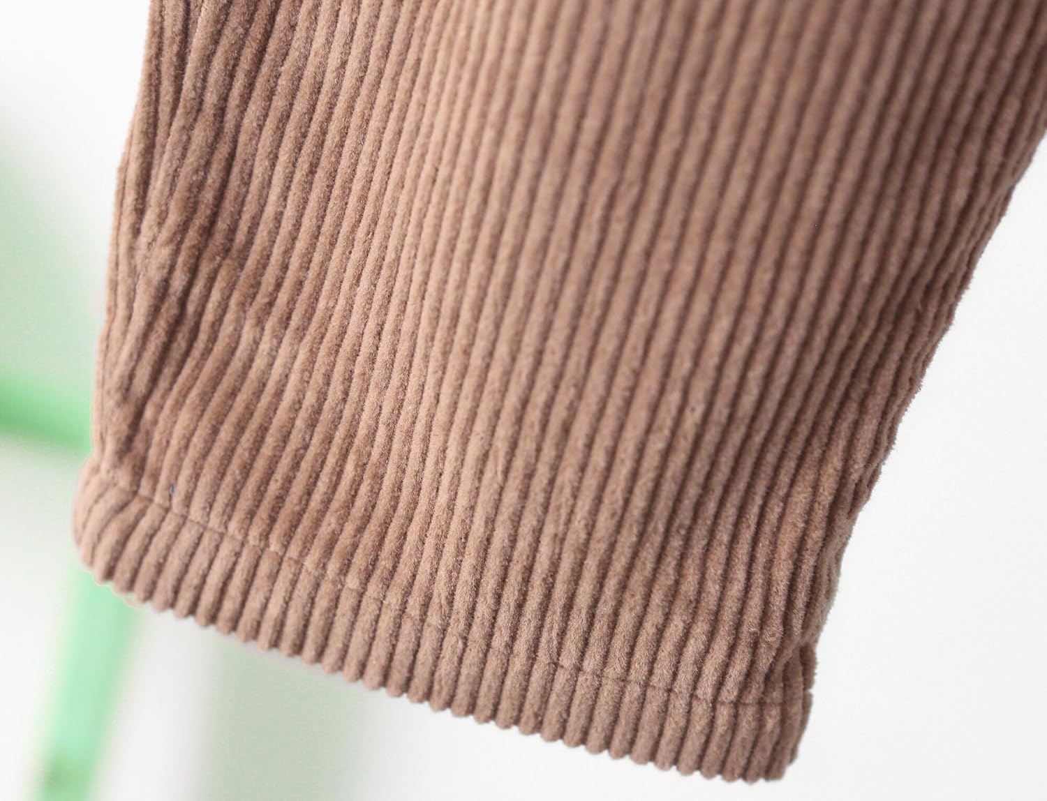 Happy Cherry Infant Baby Boy Girl Corduroy Overalls Romper Adjustable Button Suspender Big Pants Plain Romper Outfit Clothes - Image 2