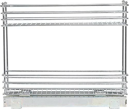 Vista 61 de Household Essentials Glidez - Organizador multiusos de acero cromado extraíble y deslizante para utensilios de cocina y utensilios para hornear