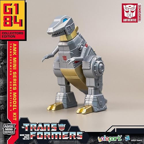 Grimlock - Juguete transformador, AMK Mini Series Transformers G1 Autobot figuras de acción, transformadores articulados de 3.94 pulgadas, juguetes