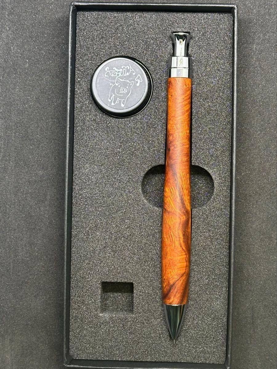 こぶた工房 ボールペン デザートアイアンウッド こぶた工房シャープ