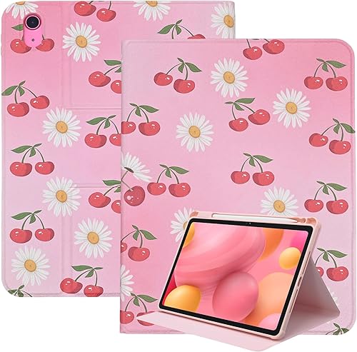 Miniatura 10 de Funda giratoria para iPad (A16) 11ª generación de 11 pulgadas (2025), iPad 11ª generación de 10.9 pulgadas (2022), funda tipo cartera de piel PU