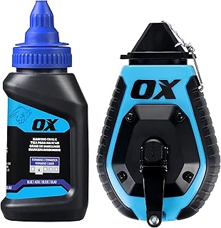 OX Trade Schlagschnur-Set 30m, blaues Markierpulver