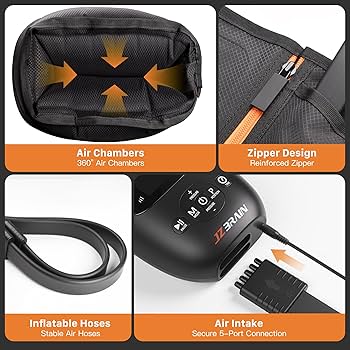 Amazon.com: JZBRAIN Air Compression Leg Recovery Boots : Dual