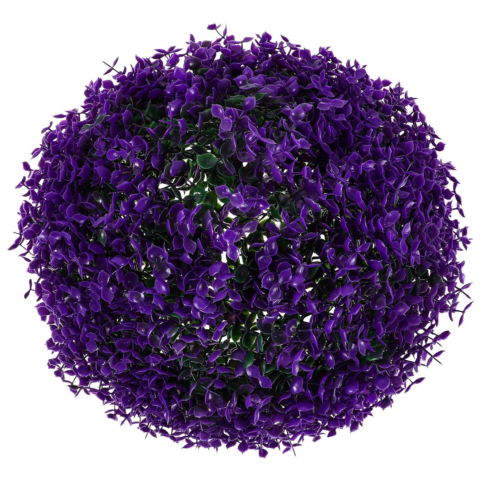 Boule topiaire artificielle d'eucalyptus pour un décor extérieur sans entretien