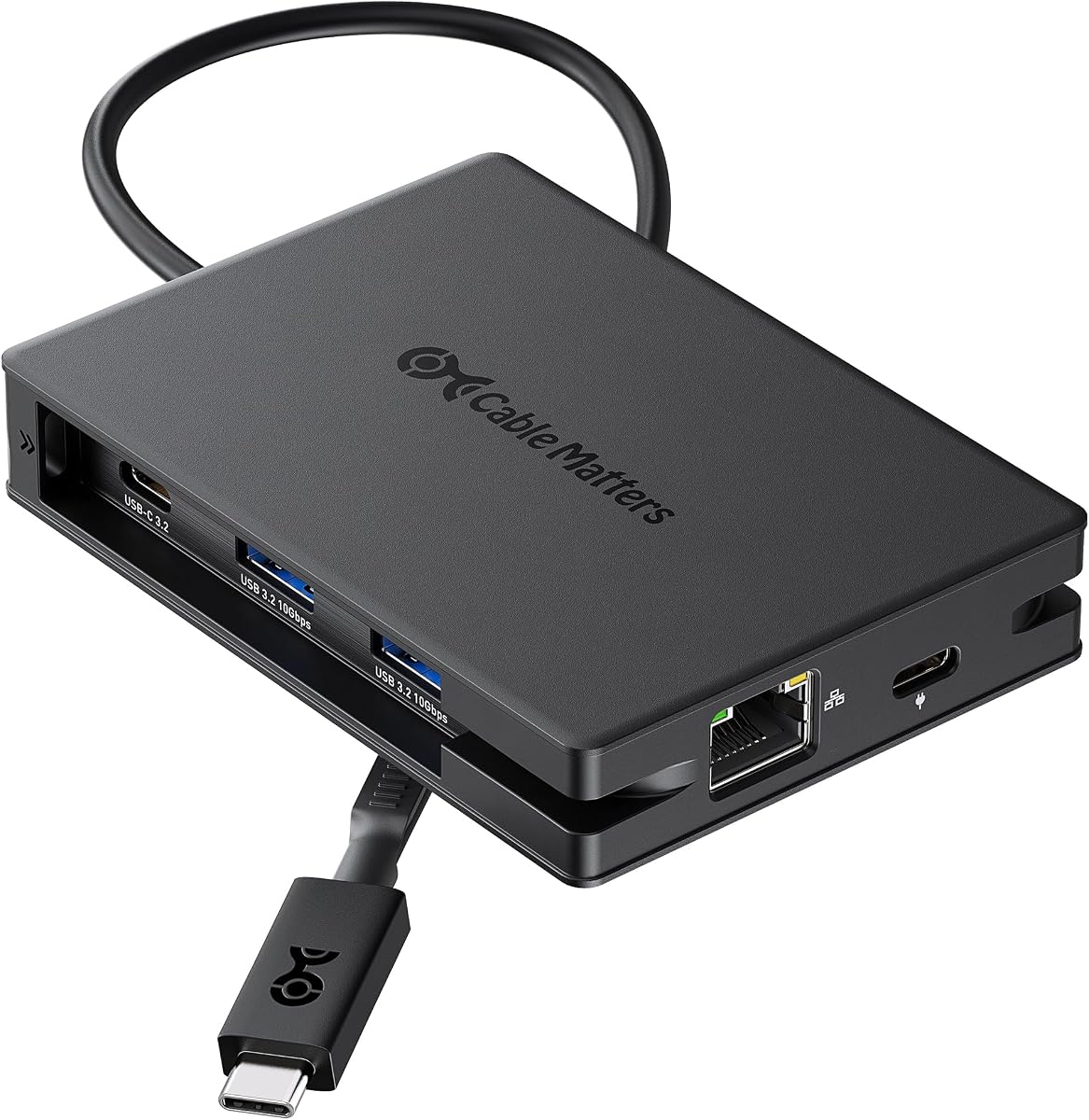 8-in-1 USB C Hub Dual HDMI, 140W Charging, Gigabit Ethernet | 2x 4K@60Hz HDMI, 10Gbps Data, 2x USB-C and USB-A 3.2, One External Display on macOS