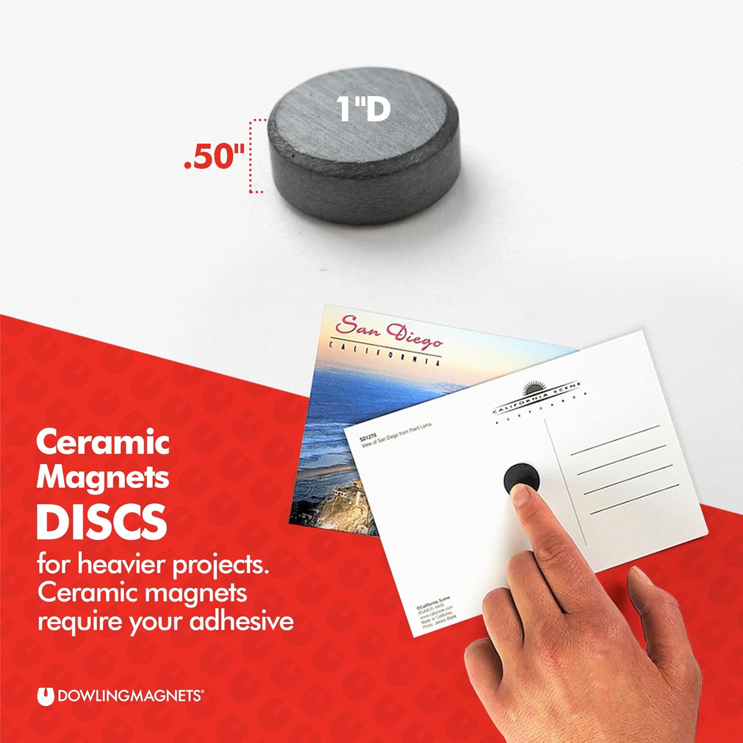 Dowling Magnets Arts & Crafts Bundle Magnets, Multiple