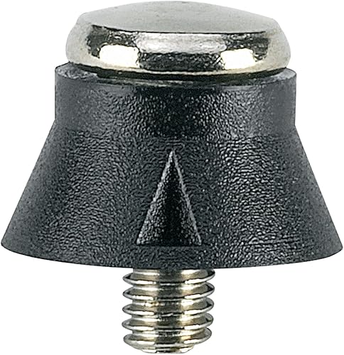 Markwort Crampons de Football 1/2" Pointe Acier - Sachet de 100 - Noir