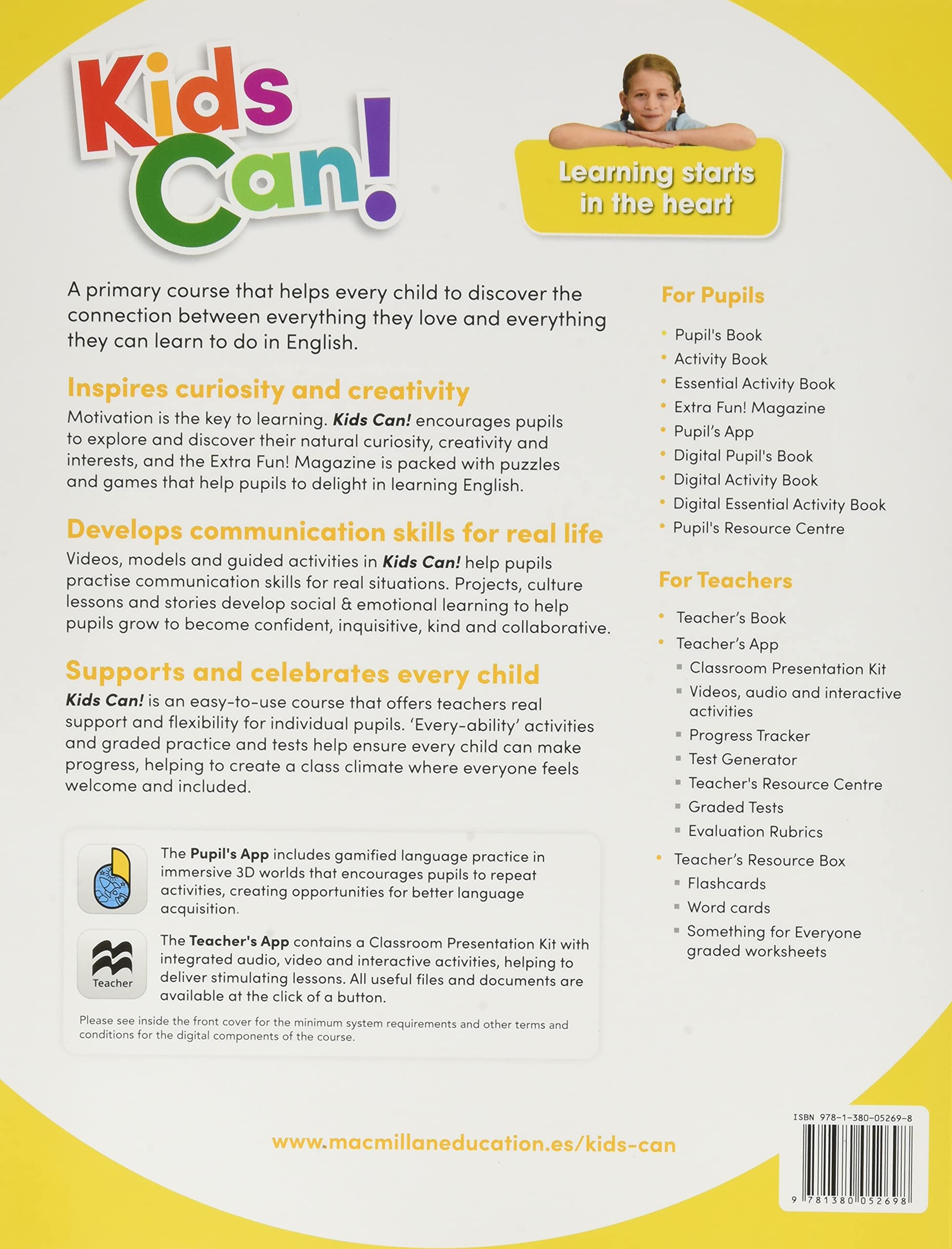 KIDS CAN! 3 - Libro de Actividades (Edición en Inglés)