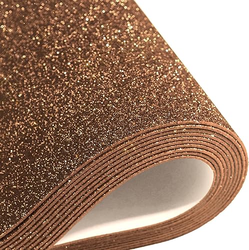 Vista 94 de 10 hojas de espuma con purpurina para manualidades, papel de cartulina A4, papel adhesivo autoadhesivo para construcción de Navidad, álbum de Azul