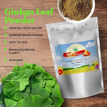 Best Botanicals Ginkgo Leaf Powder 4 oz.
