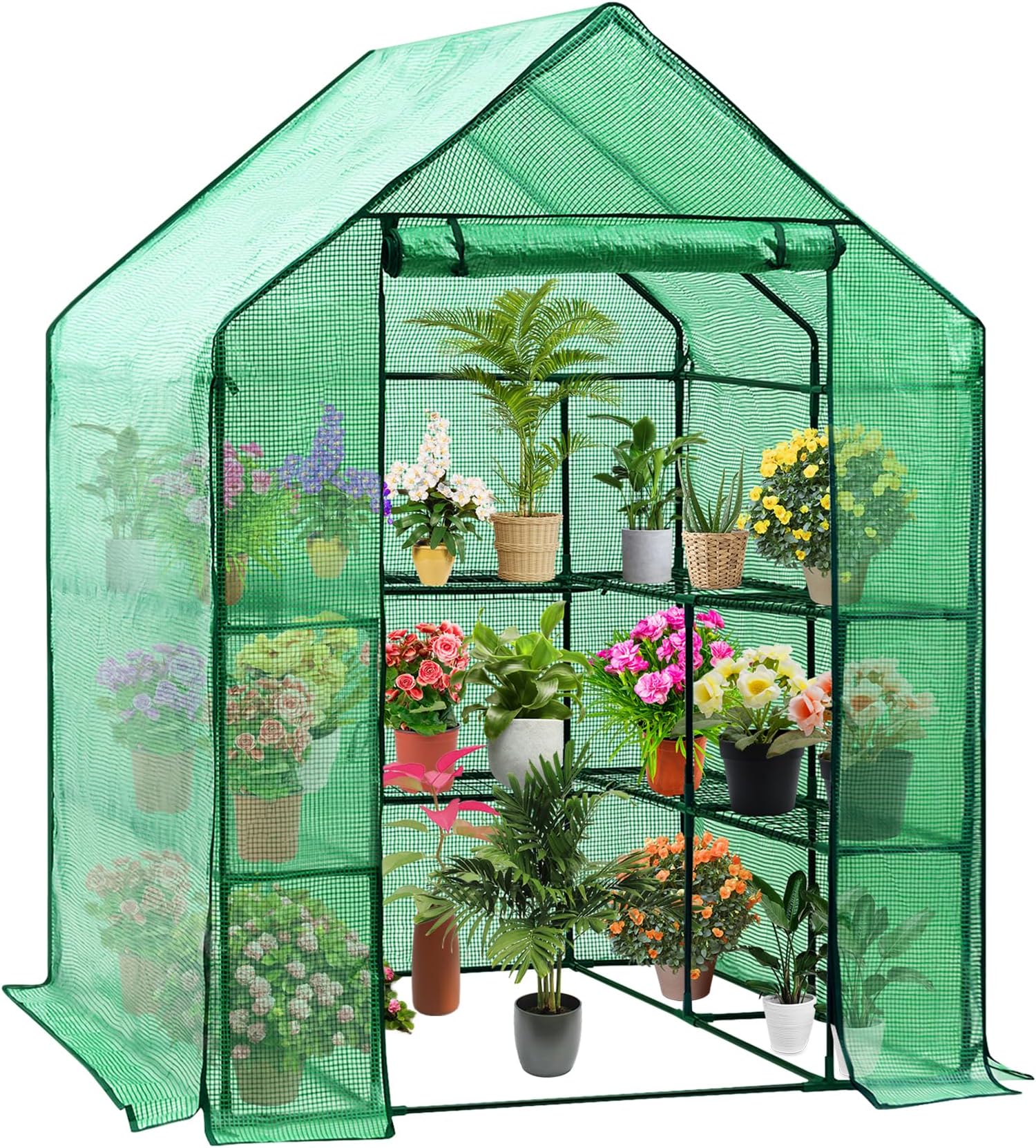 Display4top Greenhouse Grow House 143 x 143 x 195 cm