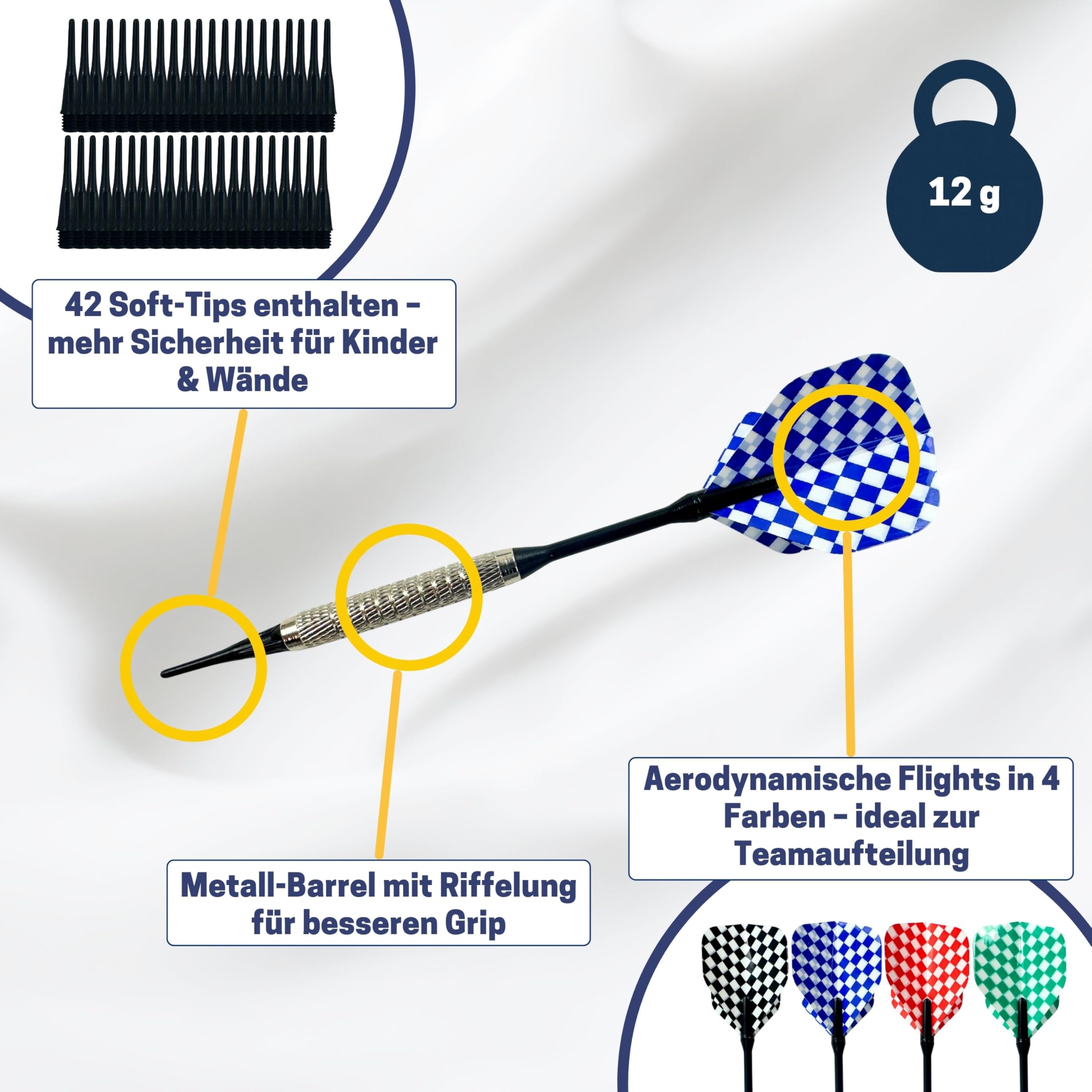 Best Sporting Dartscheibe elektronisch Oxford Evolution I E-Dartscheibe mit LED-Anzeigen, inkl. 12 Dartpfeile & 42 Ersatzspitzen I 1-16 Spieler I 27 Spiele -159 Varianten