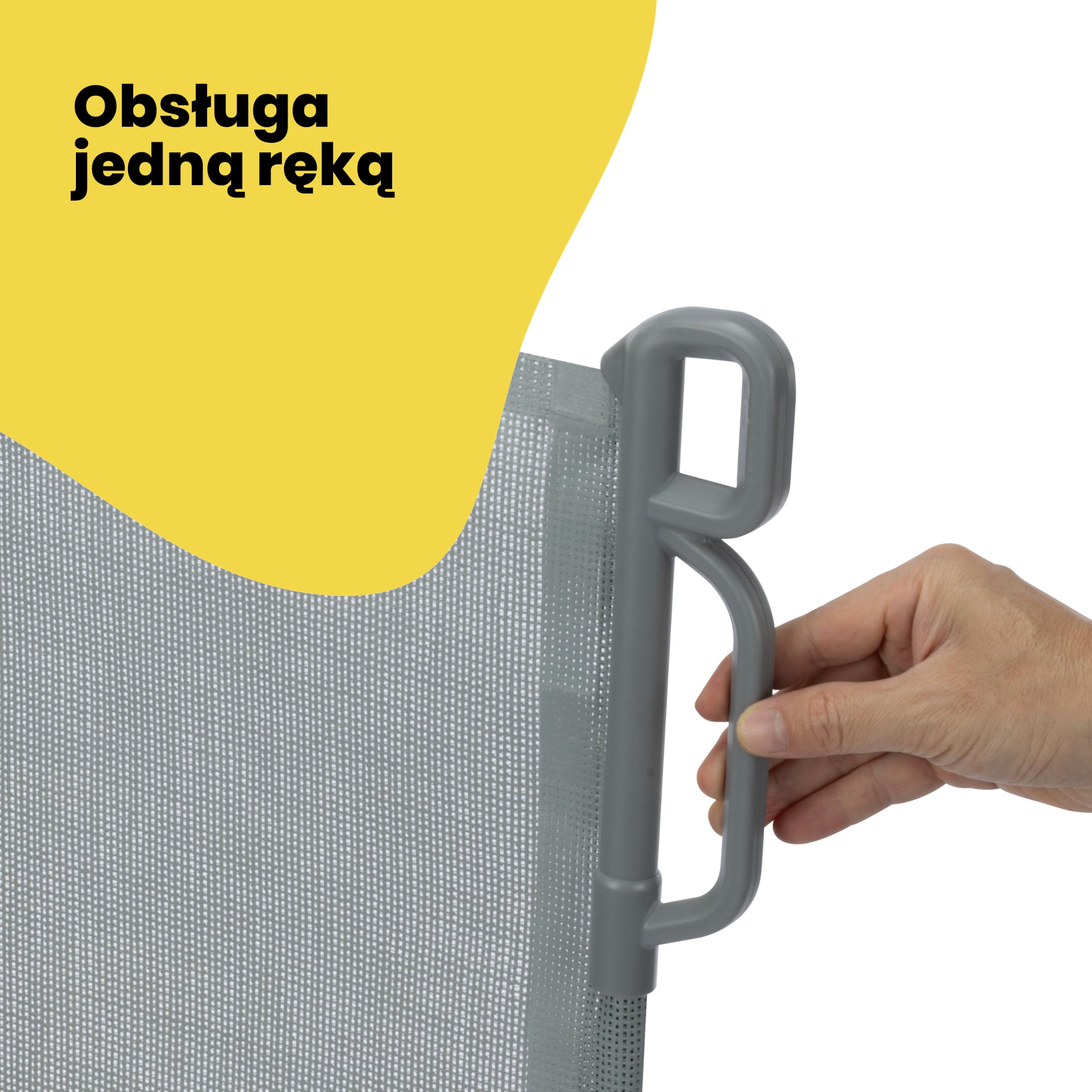 Safety 1st Rozsuwana Bramka Zabezpieczająca 140 cm, Light Grey
