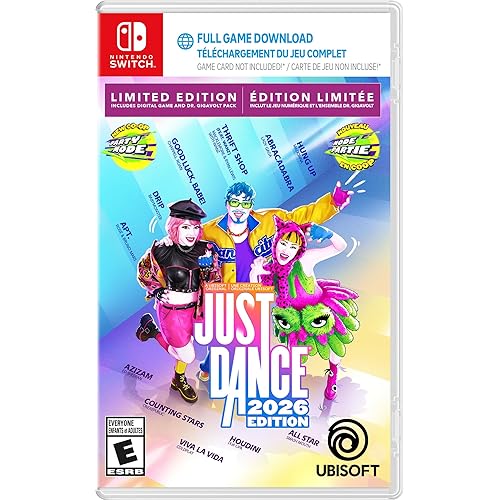 Just Dance 2026 Edition - Limited Edition, Nintendo Switch (Code in Box)