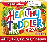 Vista 11 de TOYVENTIVE Libros educativos, tarjetas flash y rompecabezas: regalos de cumpleaños para niños de 1, 2, 3 y 4 años, juguetes de aprendizaje