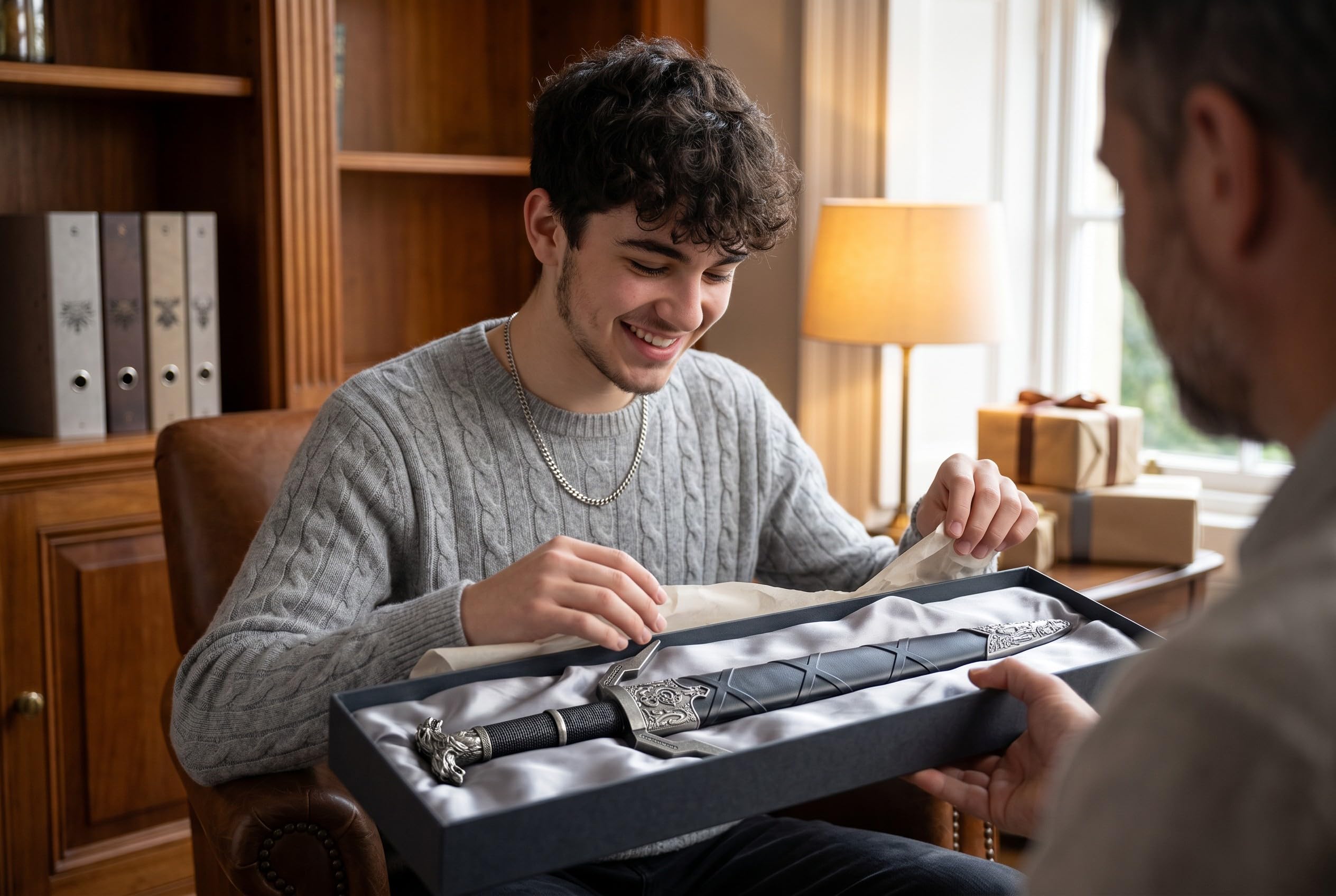 Geeraltt Schwert oder Dolch oder Minischwert, scharf oder dekorativ, aus Stahl oder Schaumstoff, mit oder ohne Scheide, inspiriert von The Wittcherr