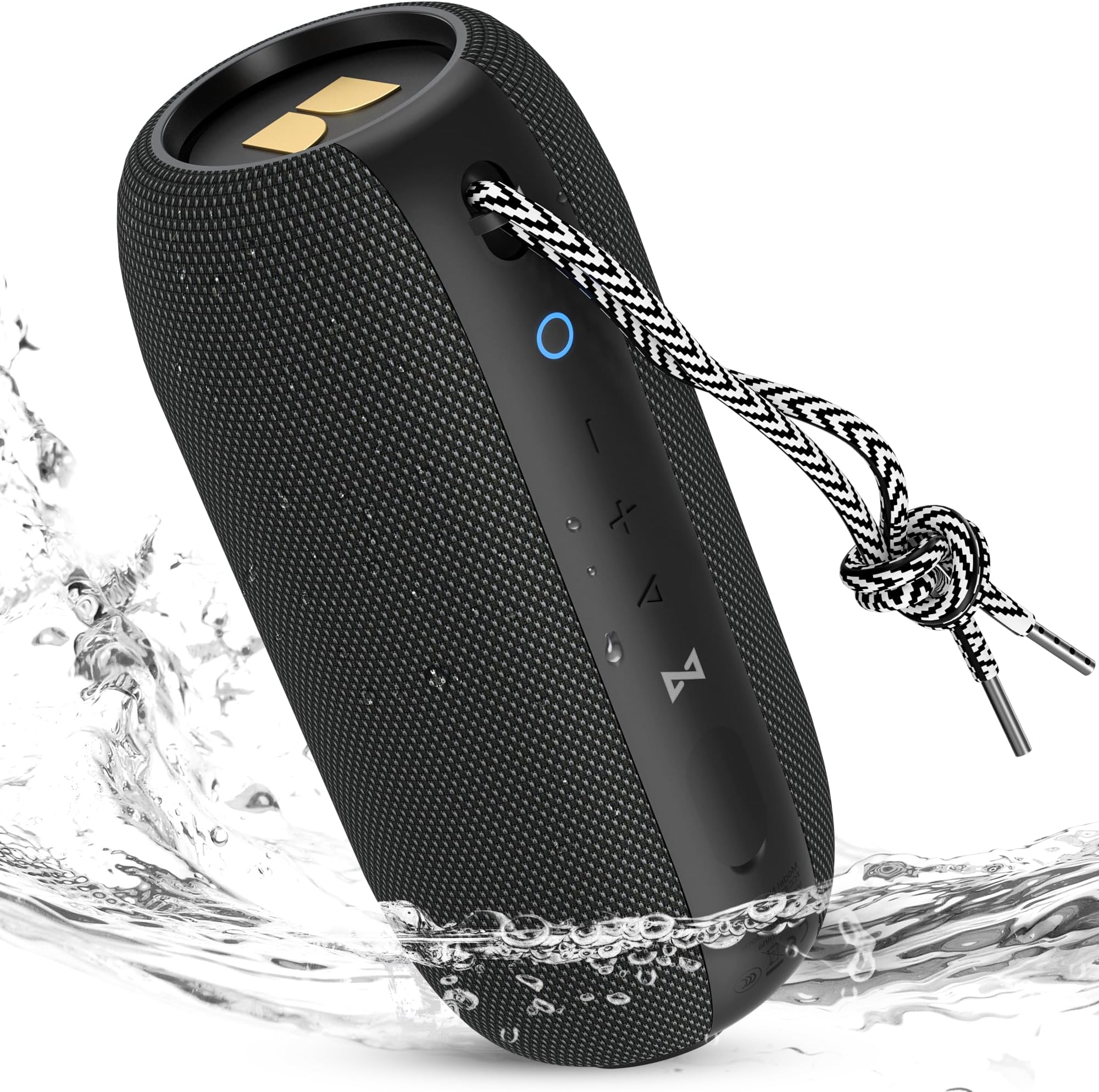 Monster S320 Speaker, Portable Bluetooth Speaker, 40W True Wireless 360° Stereo Sound Effect,IPX7 Waterproof, 32 Hour Playing Time, Suitable for Outdoor