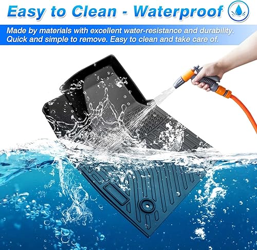 Vista 75 de Cartist Alfombrillas aptas para Hyundai Elantra 2026 2025 2024 2023 2022 2021 y Elantra N 2026 2025 2024 2023 2022 2021 (no aptas para uso híbrido)