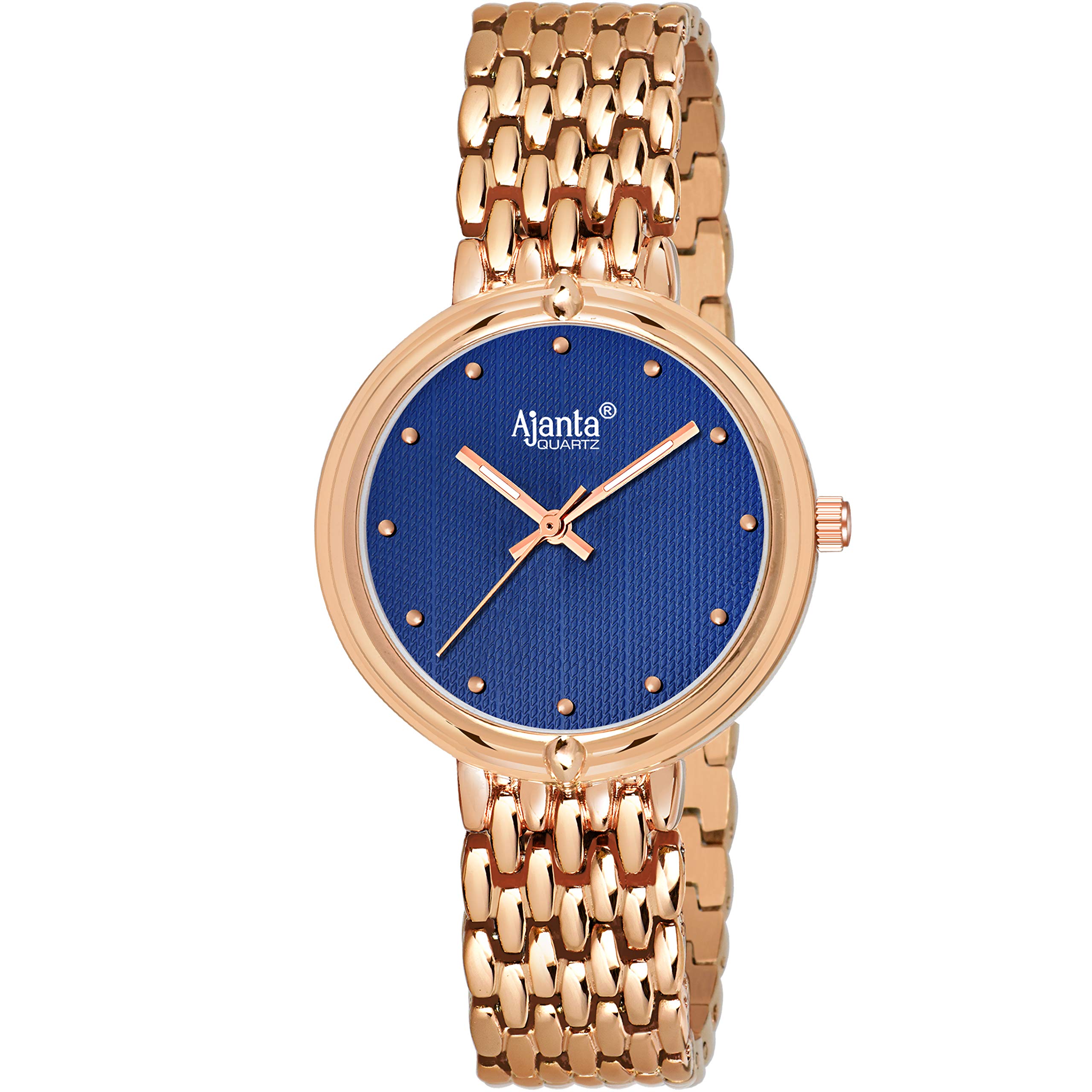 Ajantas Analogue Rosegold Watch for Women-AQ106ESL -1(Rosegold-Blue) (B08KWGFN7K) Amazon Price History, Amazon Price Tracker