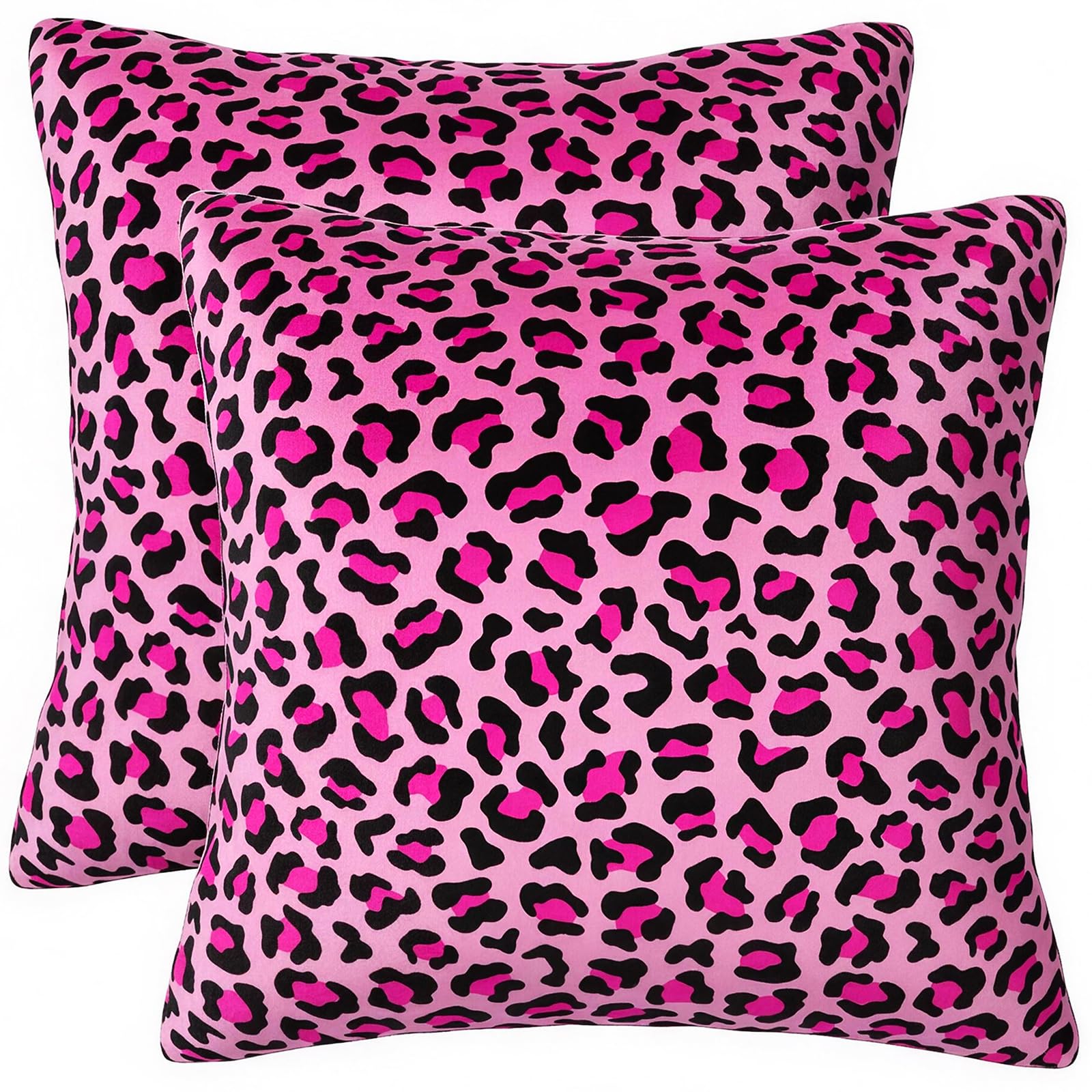 Amazon.com: Pecfamly Y2K 2000S Mcbling Hot Pink and Cheetah  display picture 3