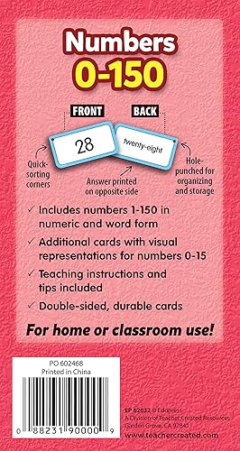 Miniatura 6 de Tarjetas Flash Edupress Números 0-150