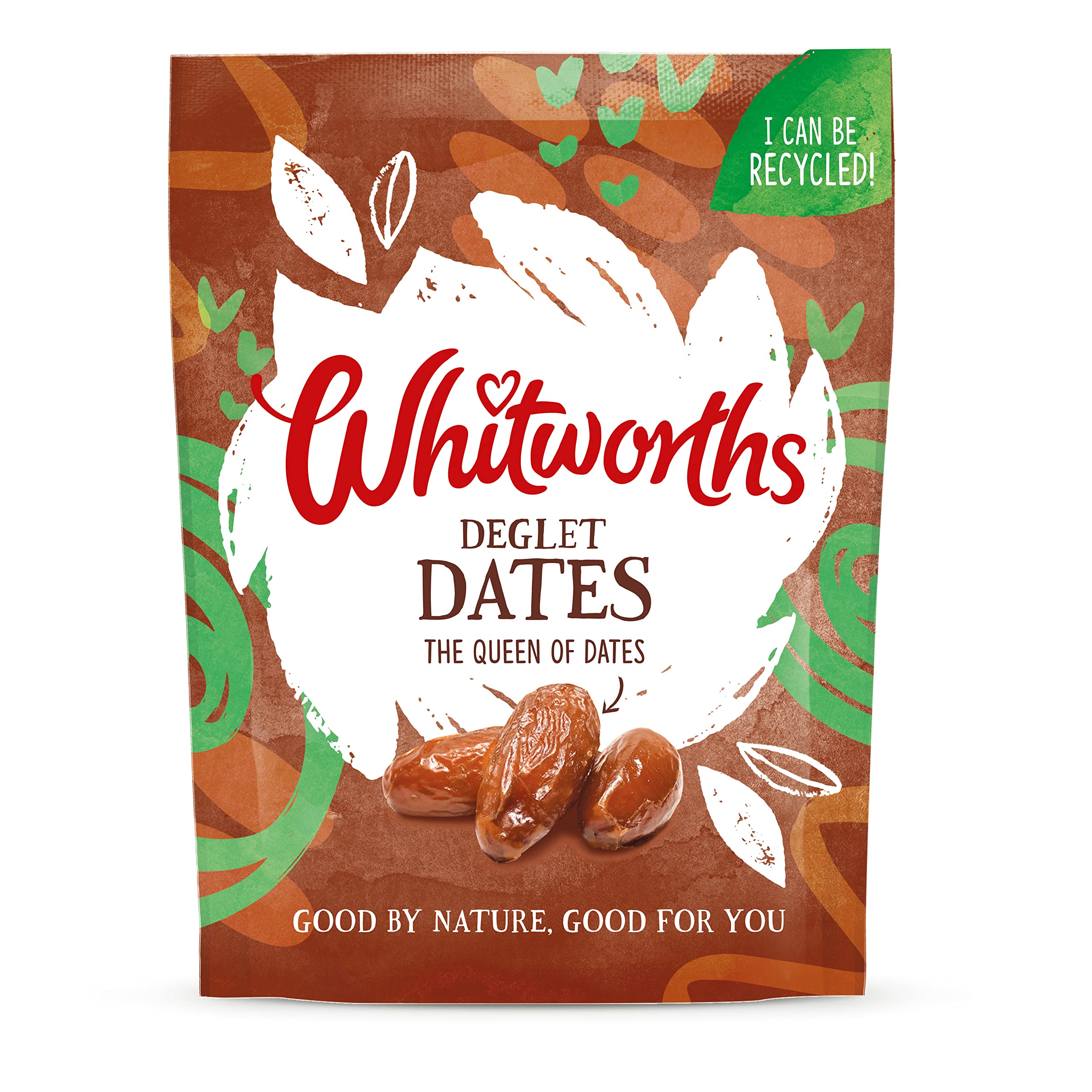 Whitworths Dates | 5 Pcs X 300g | Naturally Sweet and Juicy | Premium Quality | Healthier Snack Option