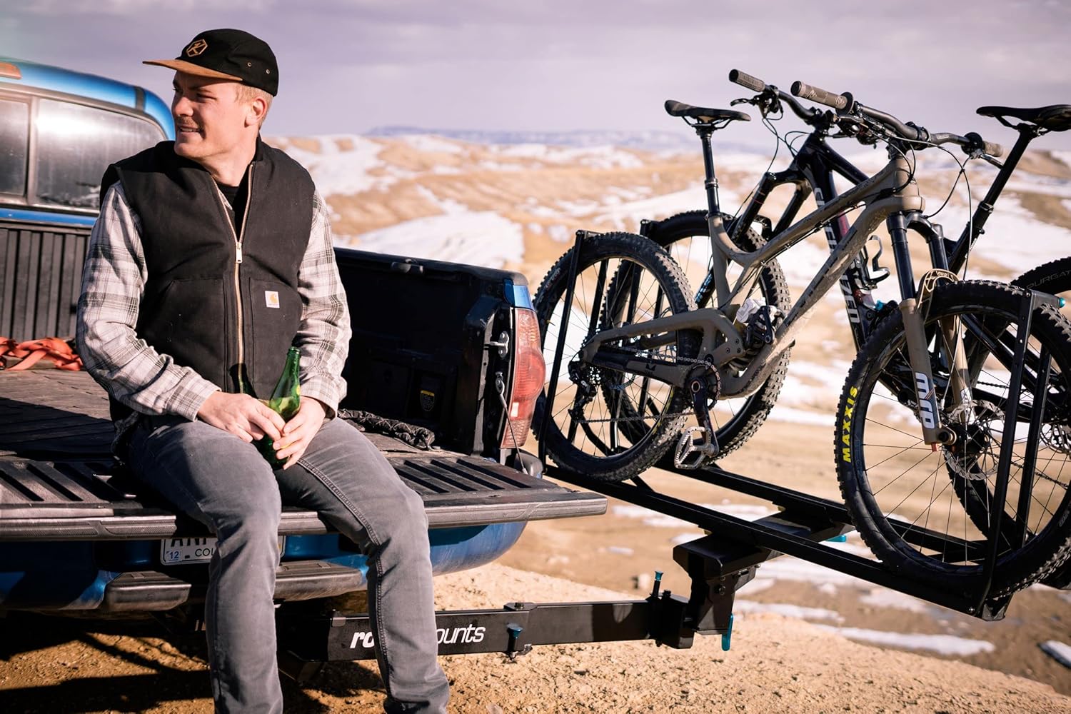 RockyMounts AfterParty Swing-Away 2 Bike Platform Hitch Rack for 2" Receivers