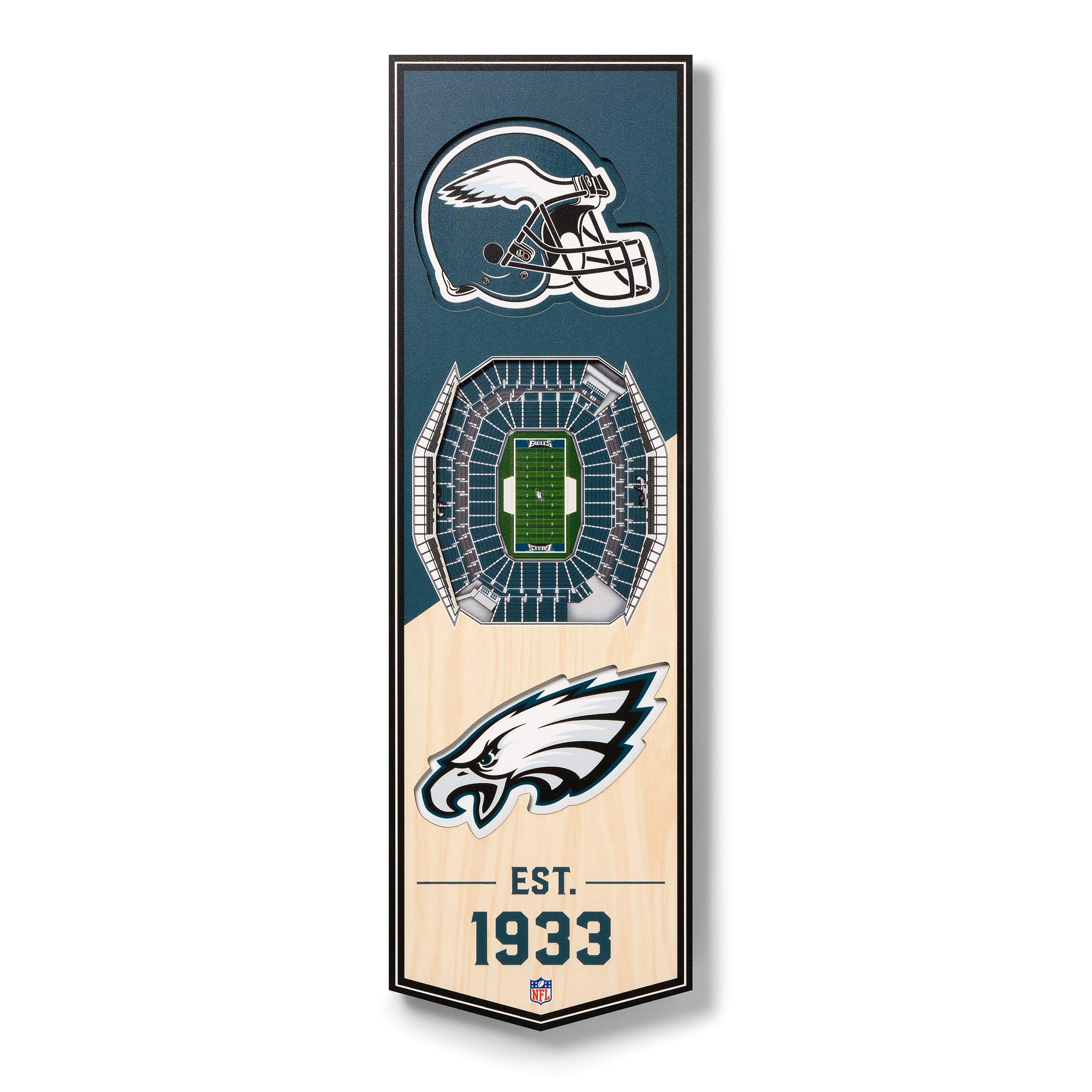 YouTheFan NFL 3D Stadium Banner - 6x19