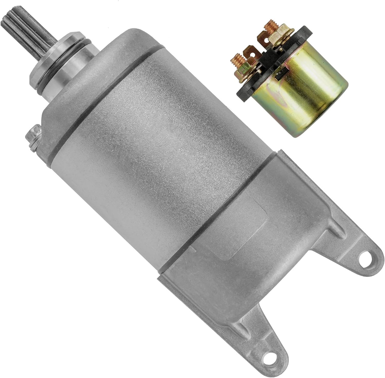 Caltric Starter and Relay Solenoid Compatible With Kawasaki Prairie 400 2X4 4X4 KVF400 1997-2002