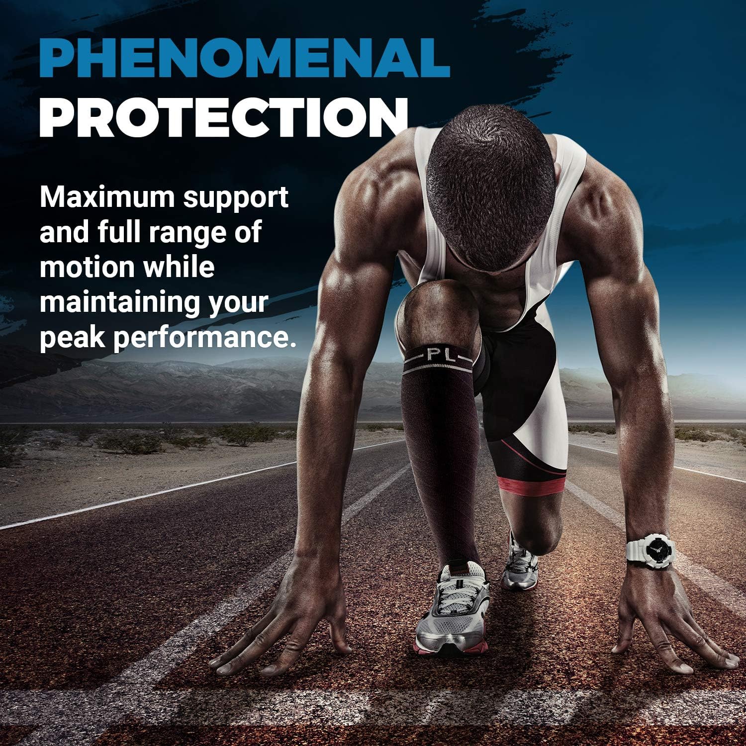 POWERLIX Compression Socks for Women & Men (Pair) for Neuropathy Swelling Pain Relief 20-30 mmHg Medical Knee-high Stockings - Image 5