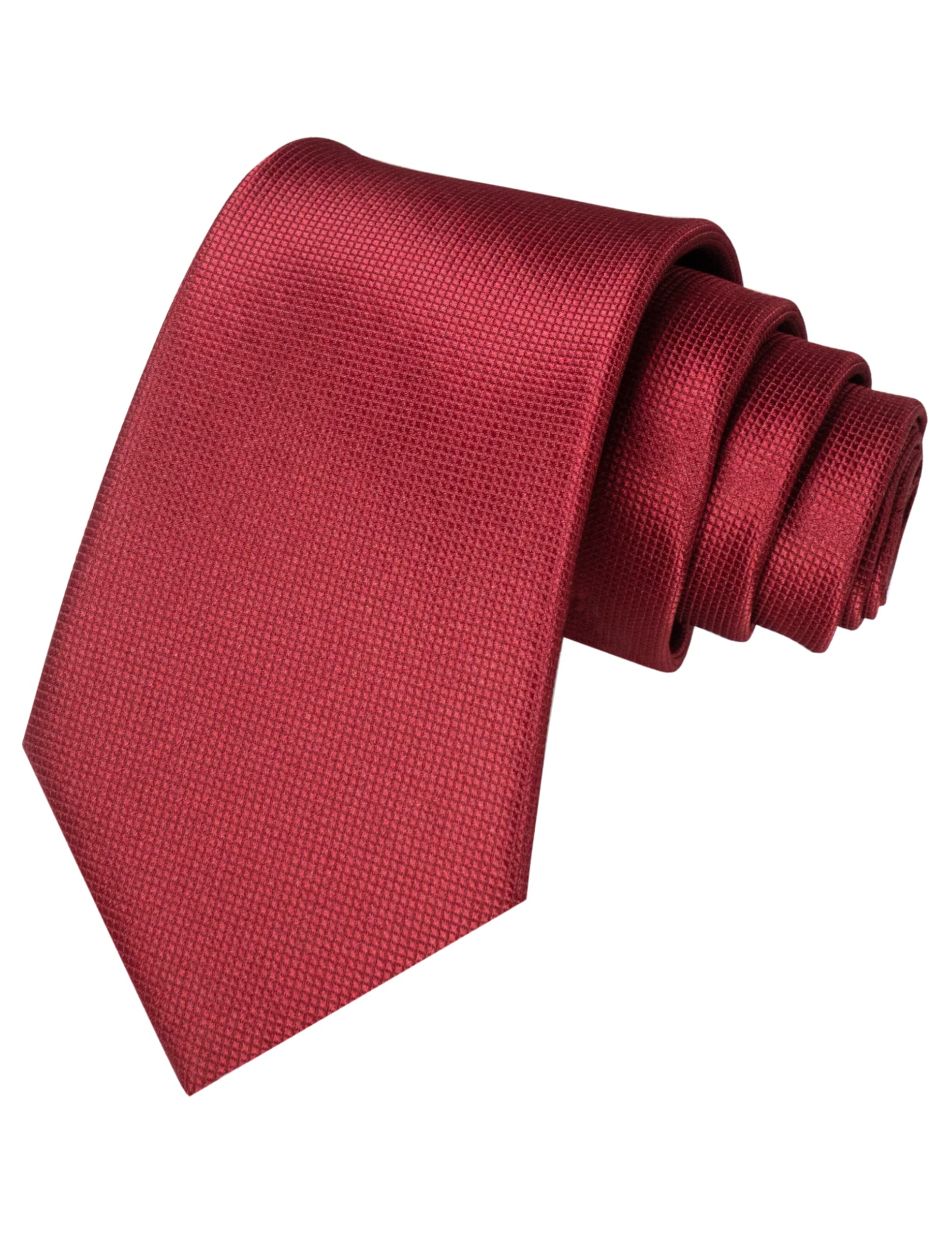 JEMYGINS Solid Color Tie Mens Necktie for Business and Wedding — view 24
