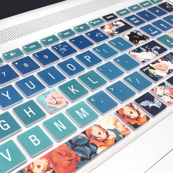 Protector de teclado para HP Envy x360 15.6" Serie Rose miniatura 6