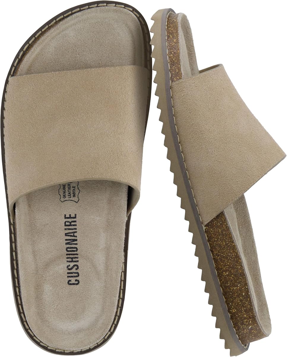 Women's Ritual Suede Arch Support Slide Sandals