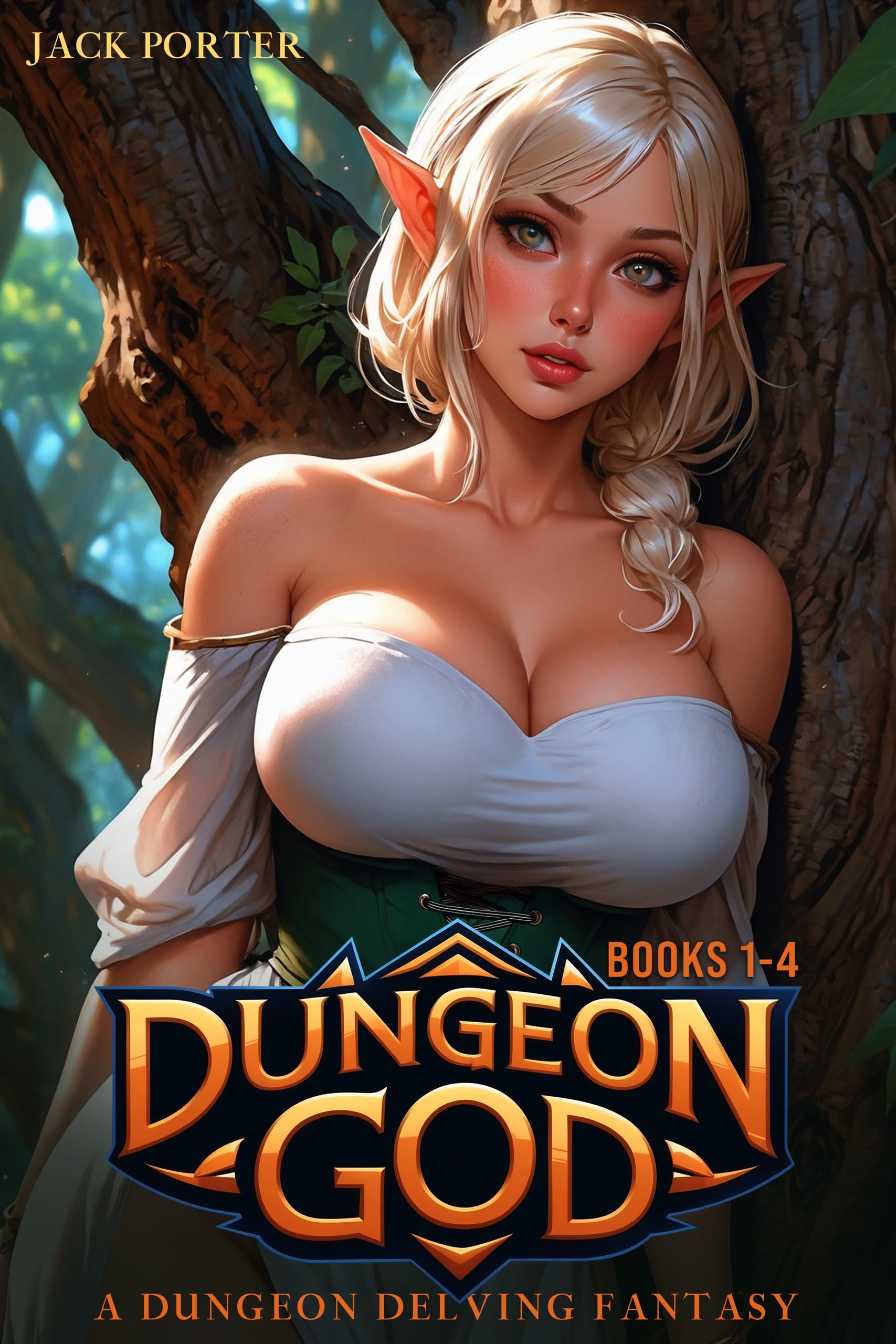 Book cover for Dungeon God series