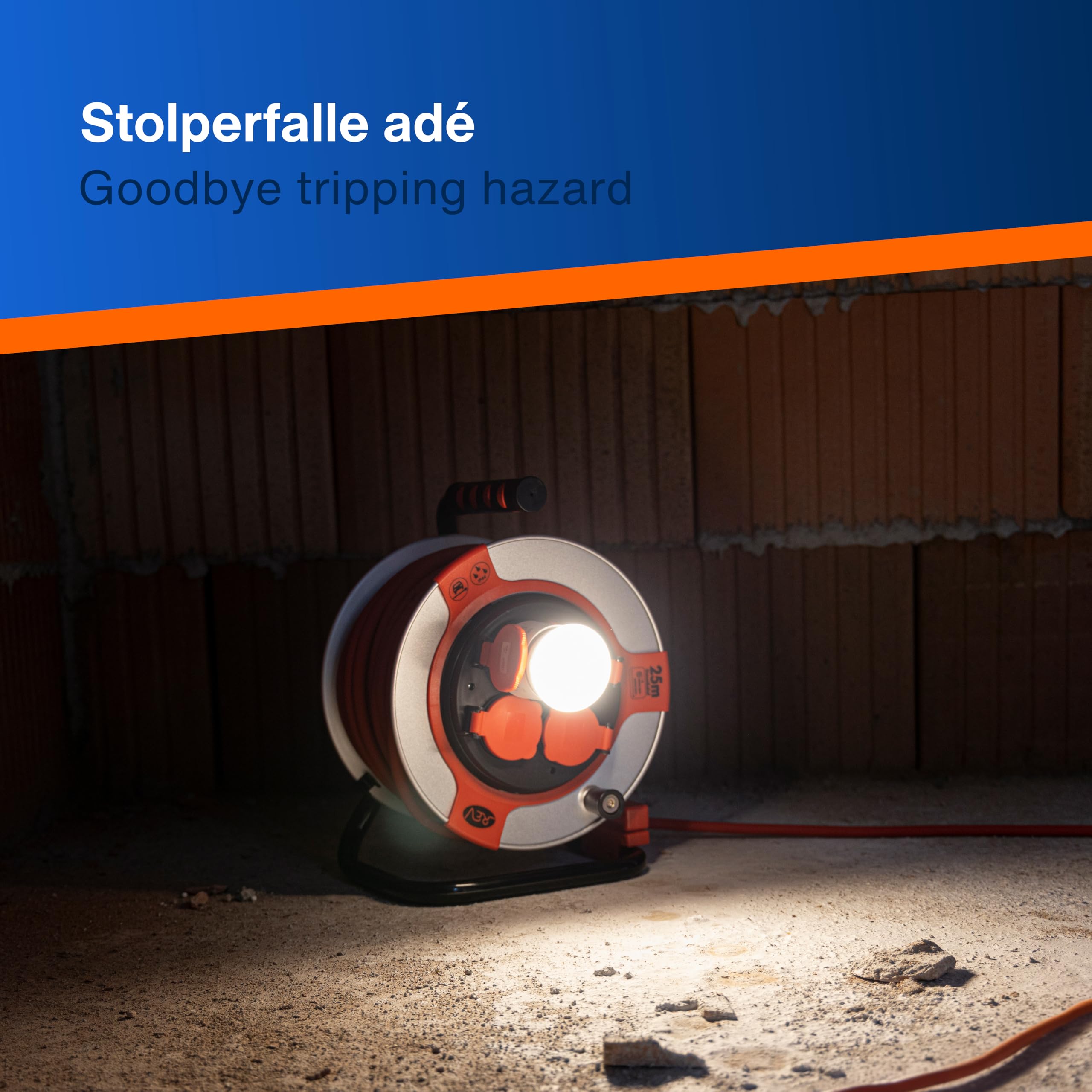 REV Lampa z gniazdkiem elektrycznym, 4-stopniowe ściemnianie, 10 W, 850 lm, 3000 K, lampa wtykowa do wtyku do gniazd, przedłużacz i gniazda wielokrotne, biała