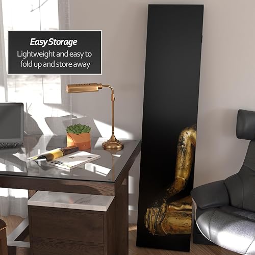 Miniatura 8 de Oriental Furniture - Divisor de habitación de doble cara de Buda tailandés de 6 pies de alto