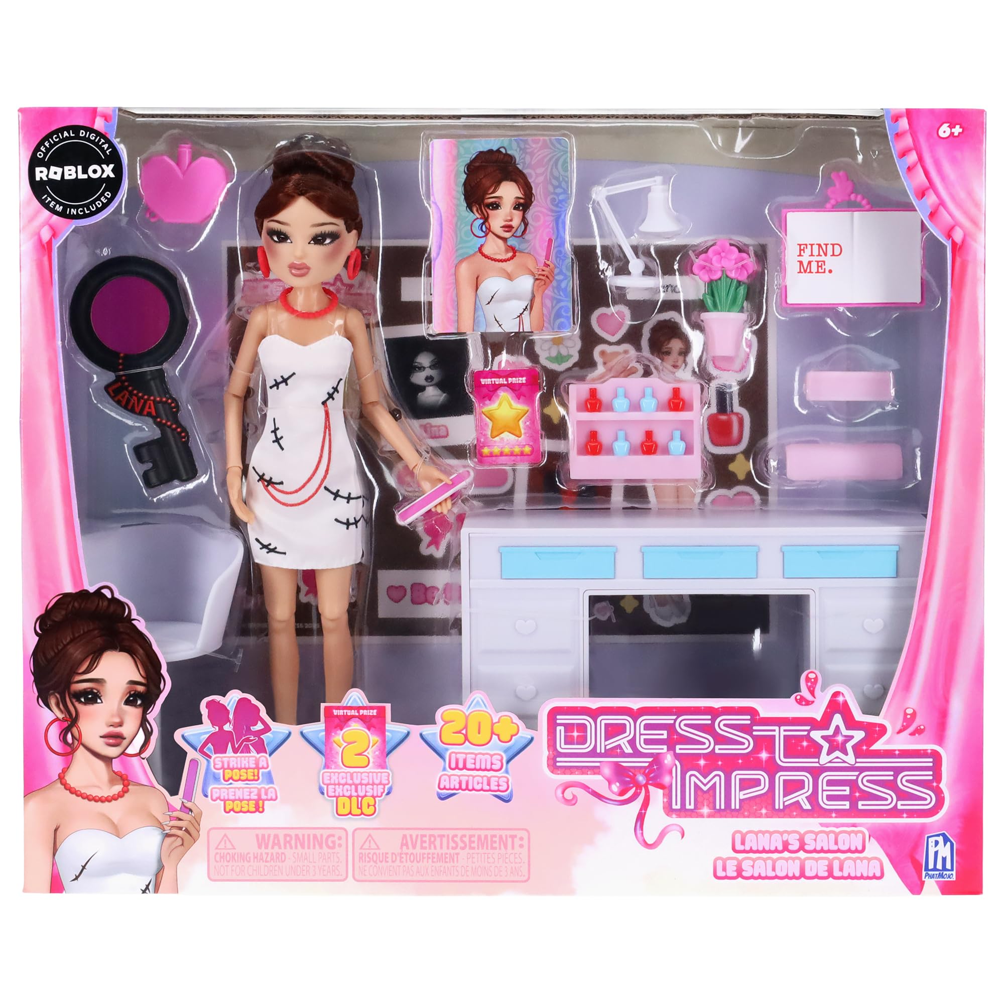 Dress To Impress  Lana Deluxe Fashion Doll Set  Series 1 Wave 1