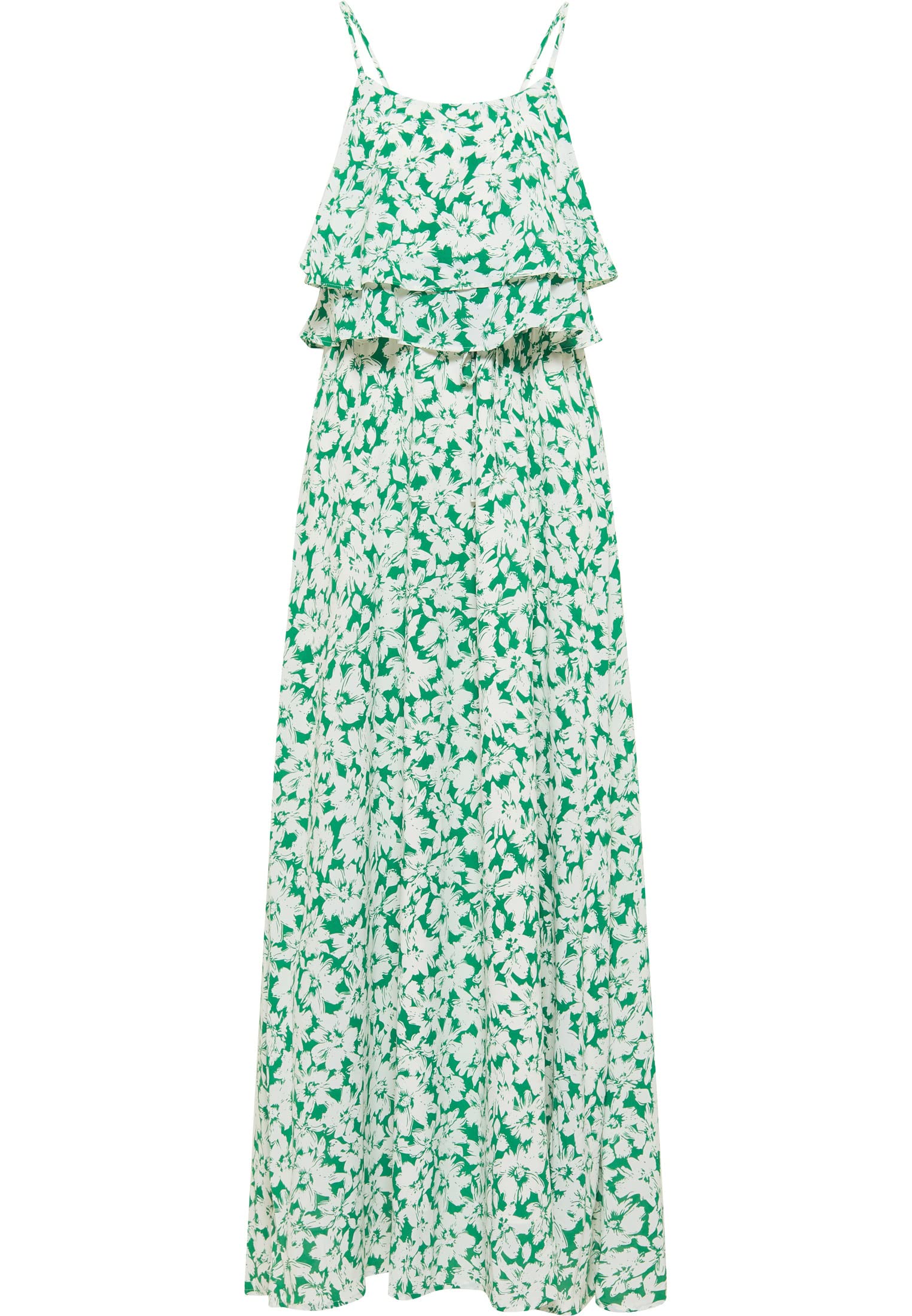Robe maxi imprimé floral champêtre pour vos soirées d'été en taille M - 2