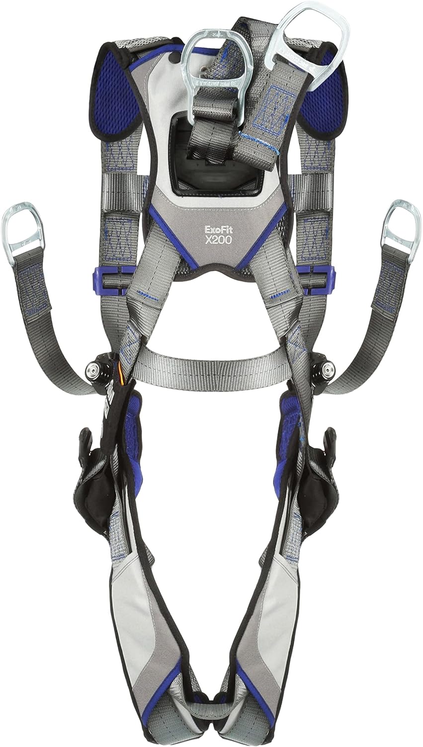 3M DBI-SALA ExoFit X200 Comfort Oil & Gas Climbing/Suspension Safety Harness 1402124, 2X