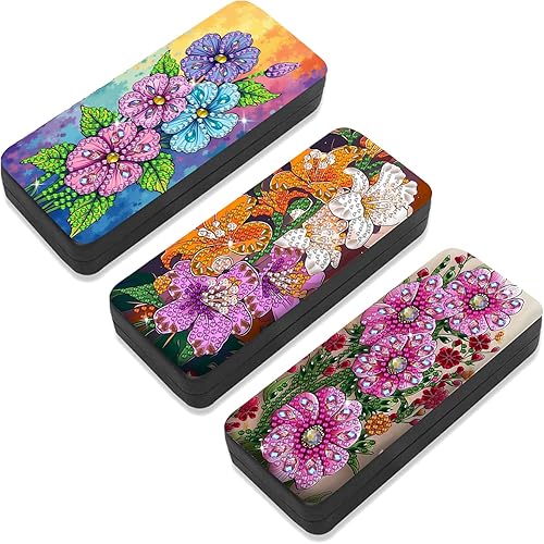 Miniatura 40 de Leatrice Kits de arte de diamantes 5D para adultos, kit de pintura de diamantes pequeños, pintura de gemas por Diamonds Dots DIY para mujeres