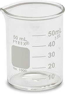 Pyrex Griffin Low Form 50mL Beaker Graduated Ea